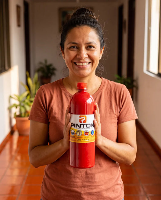 RenovaPiso Pintón — Cera Plástica con Color para Pisos (1 L)
