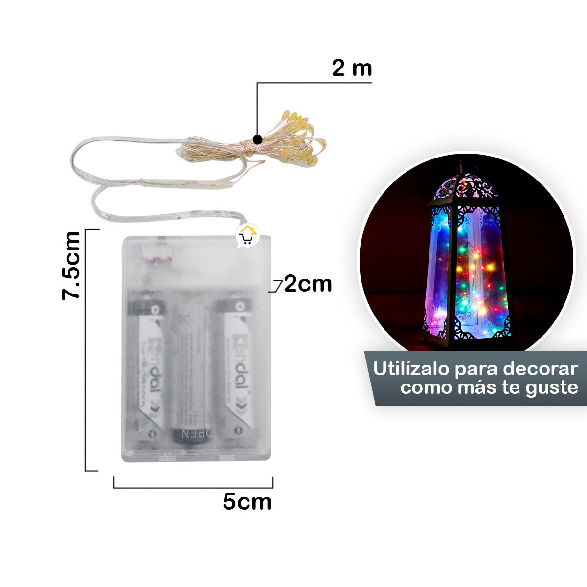 Luces Micro LED - Fijas 2m