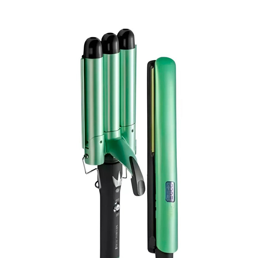 Nuevo Combo Plancha pinza 3 tubos