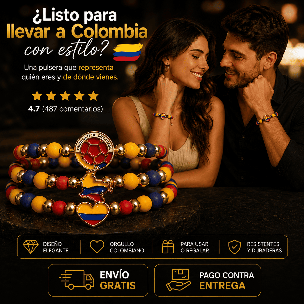 Tricolor™ Pulseras