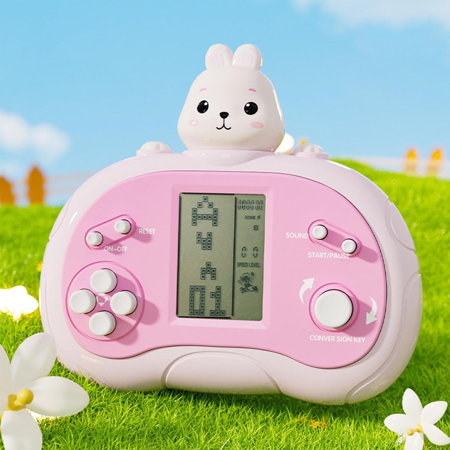 Nueva Mini Consola Retro Tetris Infantil