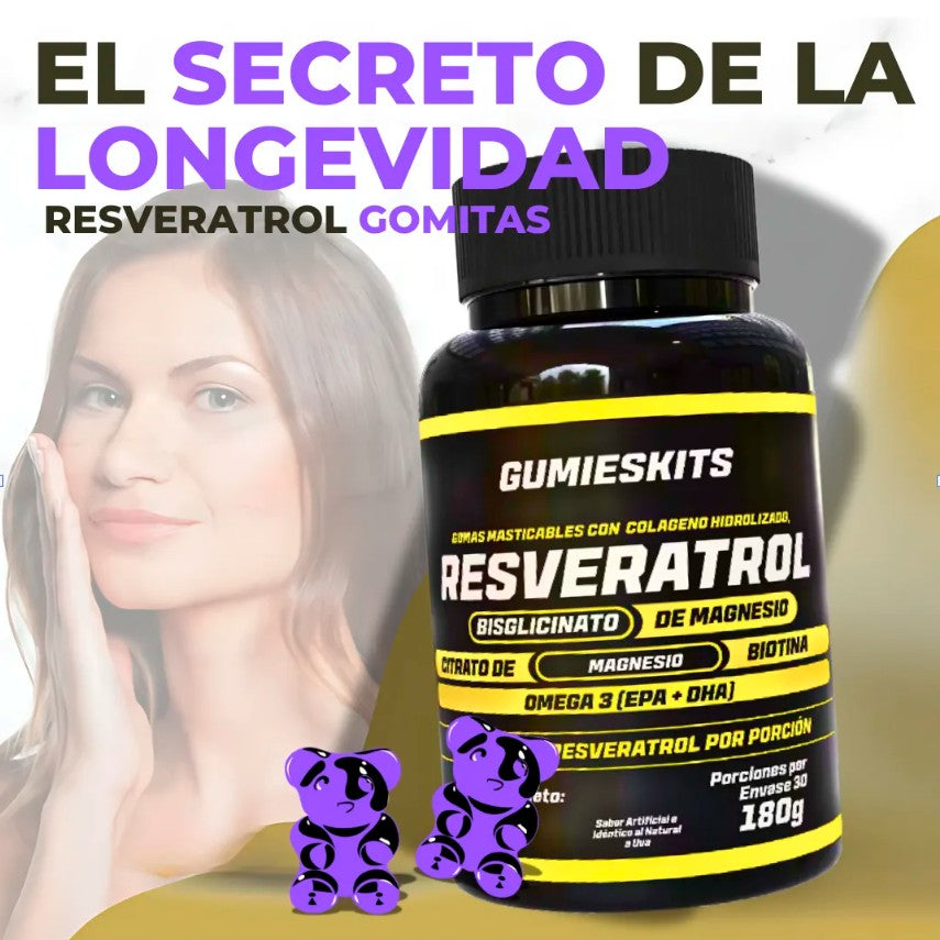 Nuevas Gomitas de Resveratrol