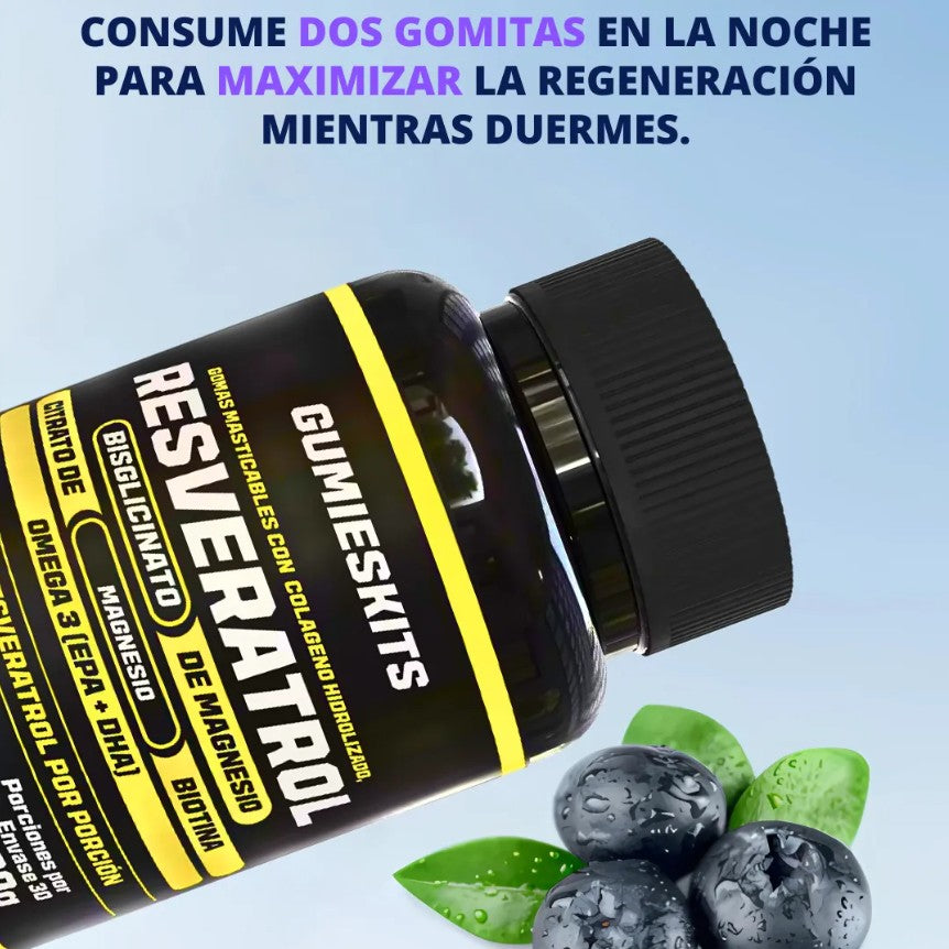 Nuevas Gomitas de Resveratrol
