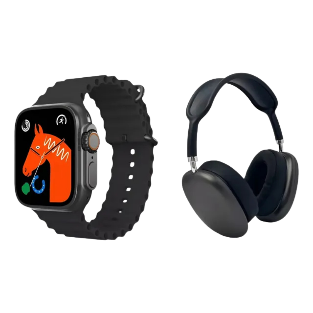 Nuevo Set Smartwatch y Audifonos Bluetooth